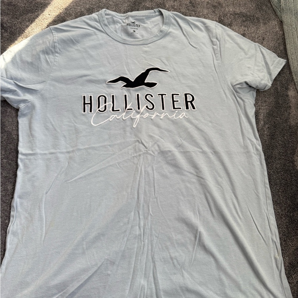 Hollister Blue Short Sleeve Tee